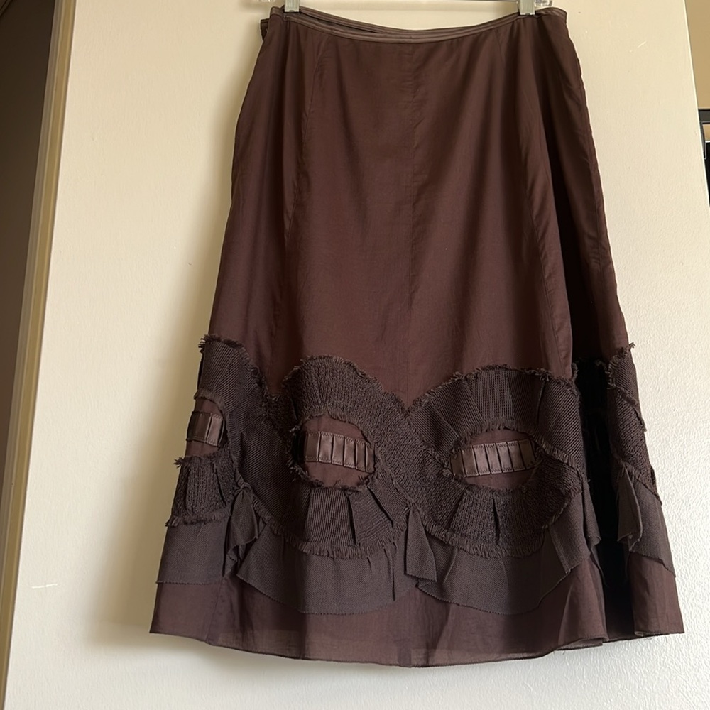 Cynthia Steffe A line midi skirt